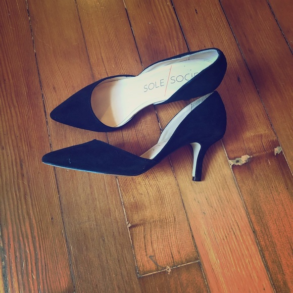 Sole Society Shoes - Black Sole Society Pumps 7.5